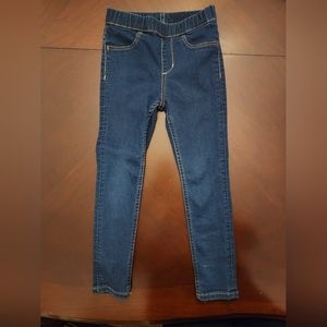 Girls jean jeggings size 4/5